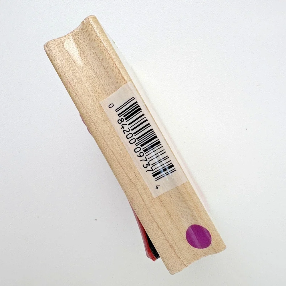 Disney Sleeping Beauty Wooden Rubber Stamp 3.5